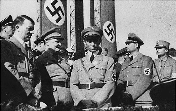 Hitler, Göring, Goebbels és Hess (Fotó: en.wikipedia.org)
