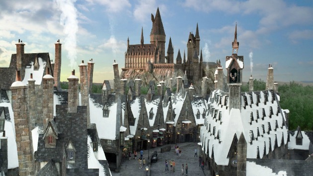 A Harry Potter park látványterve (Forrás: orlandoattractions.com)