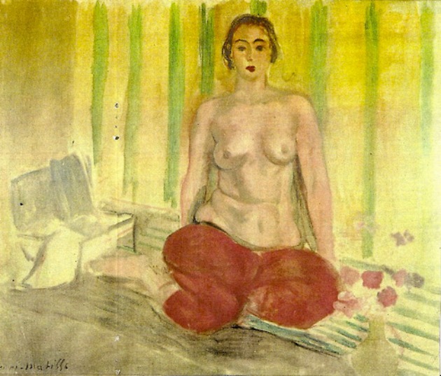 Henri Matisse: Odaliszk piros nadrágban