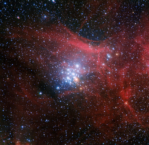 NGC 3293 (Fotó: ESO/G. Beccari/Hirado.hu)