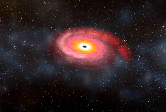Fekete lyuk (Fotó: Dana Berry/NASA)