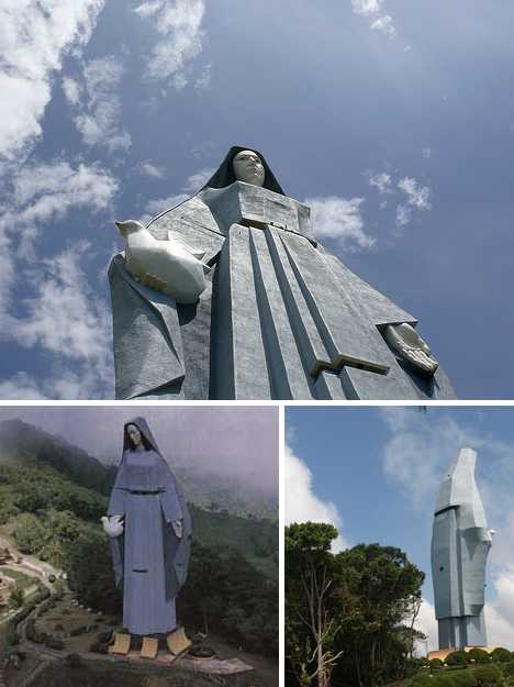 A rekordtartó szobor Venezuelában (Fotó: weburbanist.com)