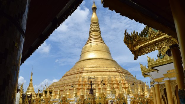 A Svedagon Pagoda (fotó: bbc.co.uk)