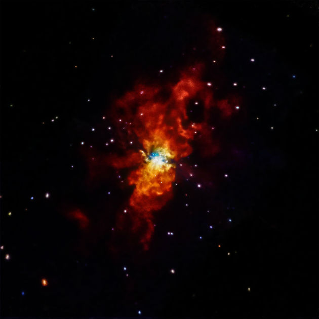 SN 2014J (Fotó: hirado.hu/NASA/CXC/SAO/R.Margutti et al)