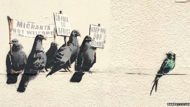 fotó: banksy.co.uk