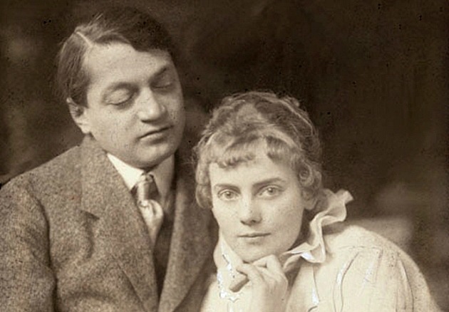Ady Endre és Boncza Berta - Csinszka, 1915 (Fotó: Székely Aladár/PIM)