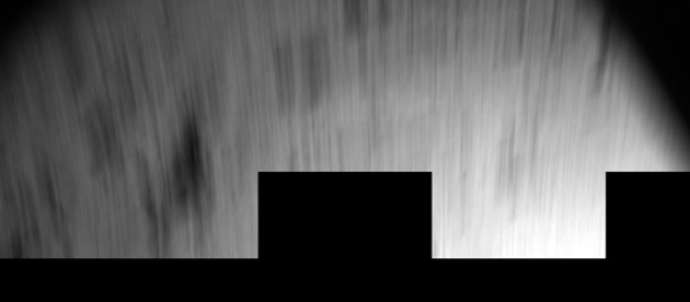 A Philae első fotója az első visszapattanás után. (Fotó: ESA/Rosetta/Philae/CIVA/Hirado.hu)