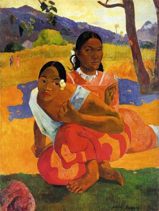 Paul Gauguin: Nafea (más néven: Mikor házasodsz meg?), 1892, a Credit Artothek/Associated Press jóvoltából