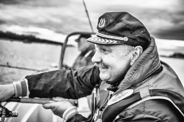57 éves Szergej - Imádom a zenét és szeretek horgászni (Fotó: Keen Heick-Abildhauge)