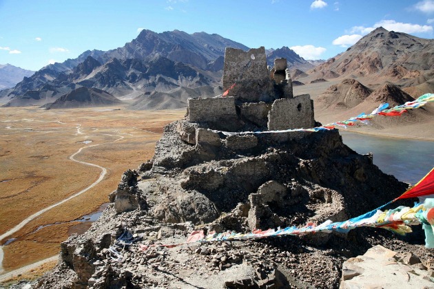 Rutog Ngari erőd Tibetben (Fotó: flickr.com)