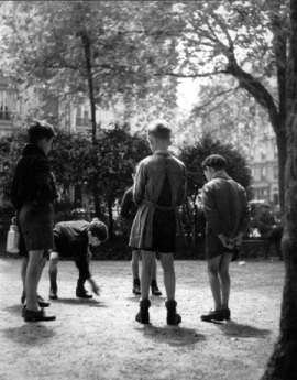 Ervin Marton: Gyerekek játék közben, 1950 körül