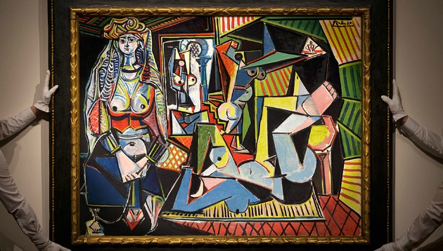 Pablo Picasso: Az algíri nők - O változat (Fotó: christies.com)