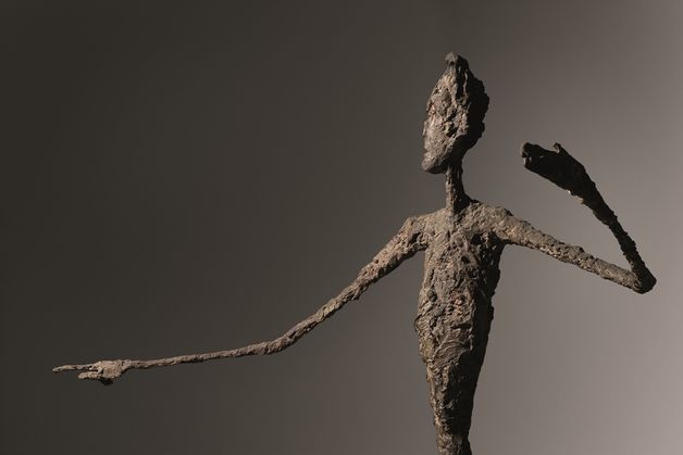 Giacometti: A mutató ember (Forrás: Christie's / © 2015 Alberto Giacometti Estate)