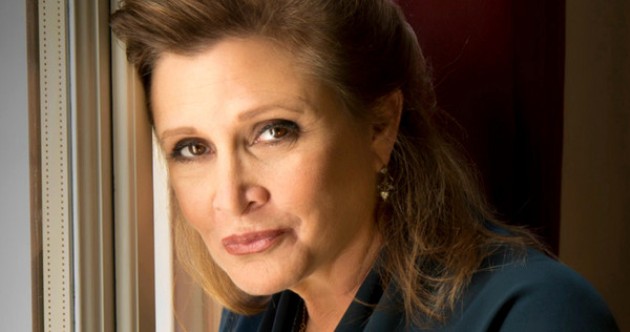 Carrie Fisher (forrás: movieweb.com)