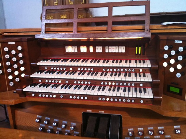 Varnus Xaver orgonája a köveskáli templomban (Fotó: Kultúrpart)